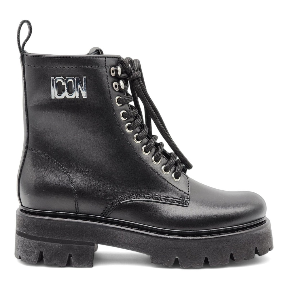 Dsquared2 Icon Clubbing Combat Boots Black 36 (6 US) $880 - Picture 3 of 8